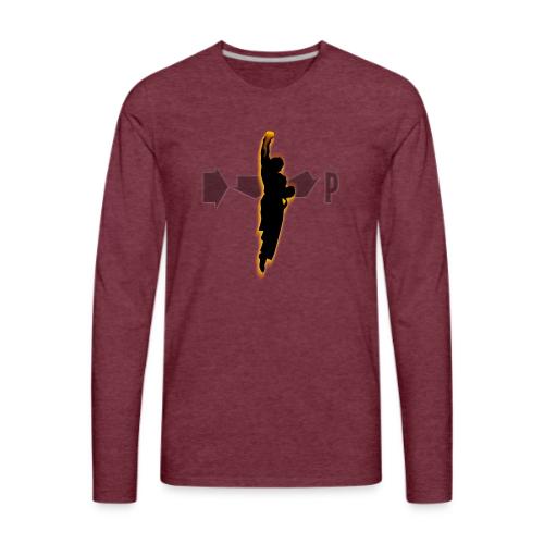 Rising Dragon Fist - Men's Premium Long Sleeve T-Shirt
