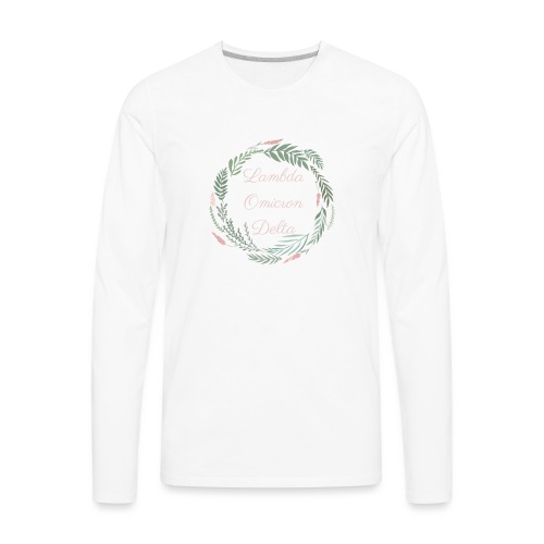 LOD Flower Wreath 1 - Men's Premium Long Sleeve T-Shirt