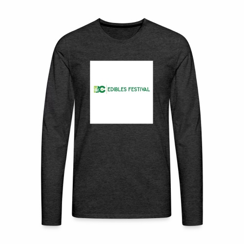 DC Edibles Festival logo3 - Men's Premium Long Sleeve T-Shirt