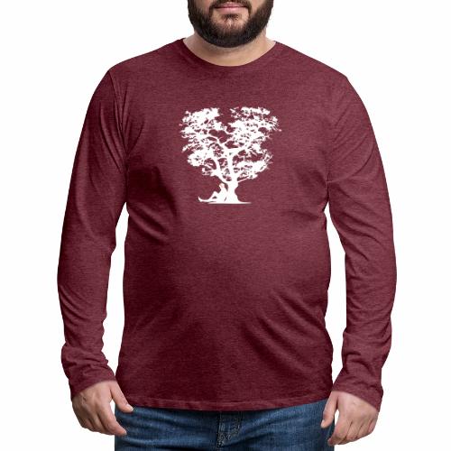 wotc white - Men's Premium Long Sleeve T-Shirt