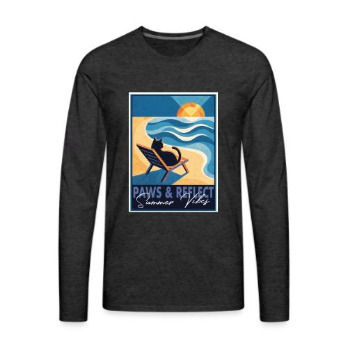 Paws Reflect - Men's Premium Long Sleeve T-Shirt