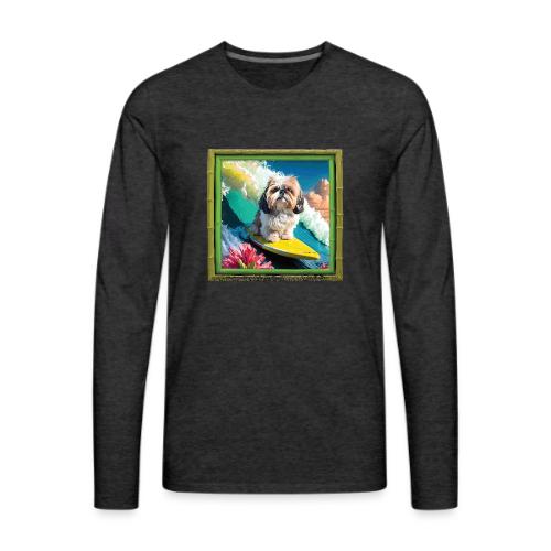Shih Tzu Bamboo - Men's Premium Long Sleeve T-Shirt