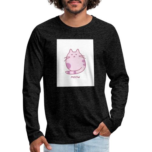 Meow - Men's Premium Long Sleeve T-Shirt