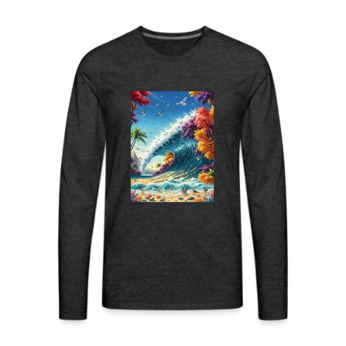 Glassy Shore Pound - Men's Premium Long Sleeve T-Shirt