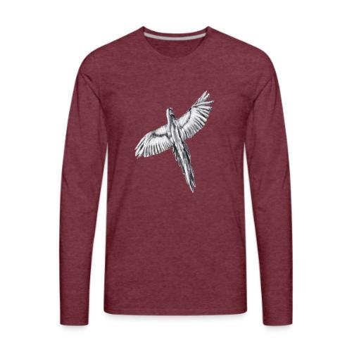 Flying parrot - Men's Premium Long Sleeve T-Shirt