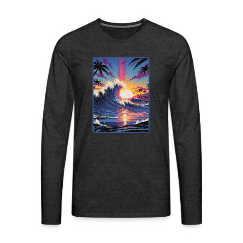 Sunrise Peak - Men's Premium Long Sleeve T-Shirt
