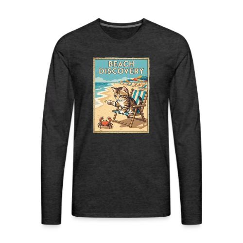 Kitten's Beach Discovery - Men's Premium Long Sleeve T-Shirt