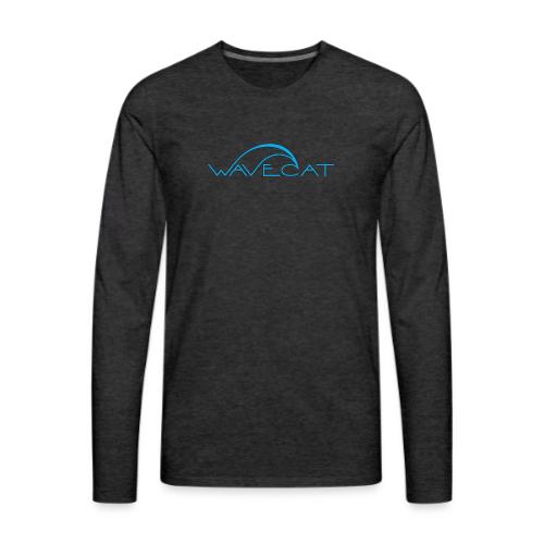 Wavecat Logo - Men's Premium Long Sleeve T-Shirt