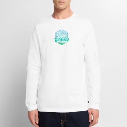 Leave It Better Than You Found It - cool gradient - Men's Premium Long Sleeve T-Shirt