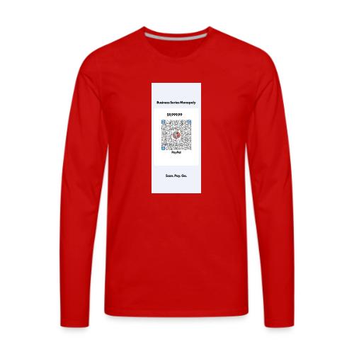 pp my qrcode 1758477437583 - Men's Premium Long Sleeve T-Shirt