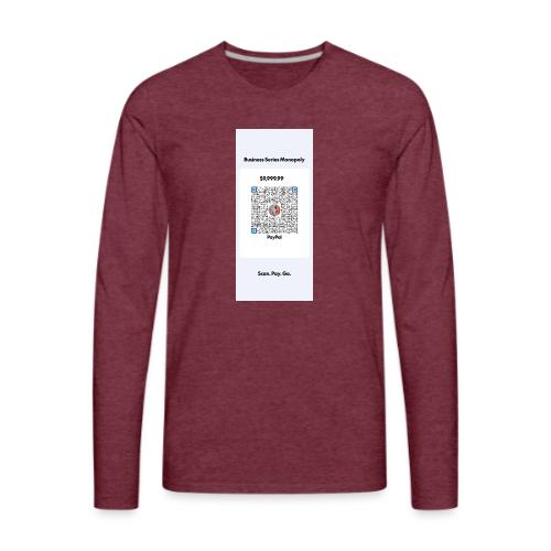 pp my qrcode 1758477437583 - Men's Premium Long Sleeve T-Shirt