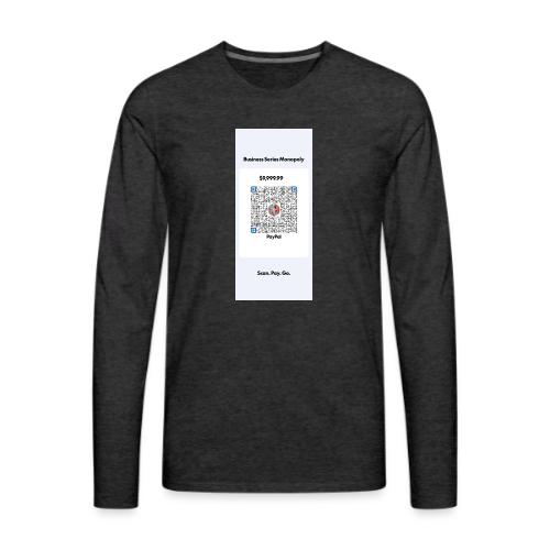 pp my qrcode 1758477437583 - Men's Premium Long Sleeve T-Shirt
