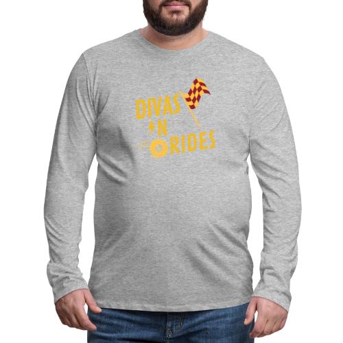 Divas-N-Rides Road Trip Graphics - Men's Premium Long Sleeve T-Shirt