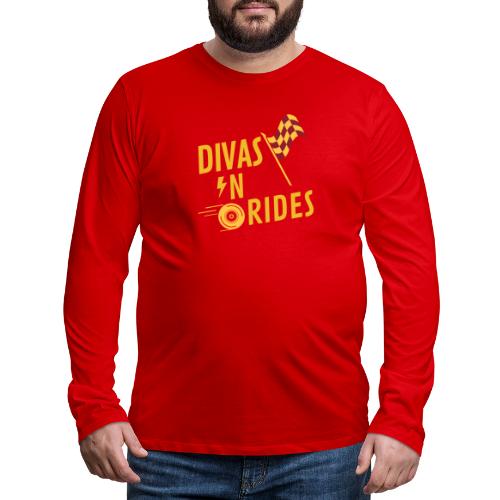 Divas-N-Rides Road Trip Graphics - Men's Premium Long Sleeve T-Shirt