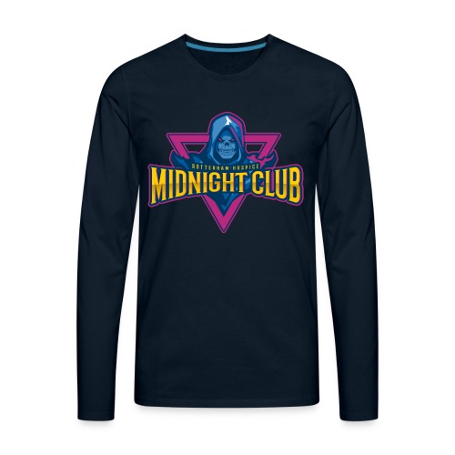 Rotterham Hospice - Midnight Club - Men's Premium Long Sleeve T-Shirt