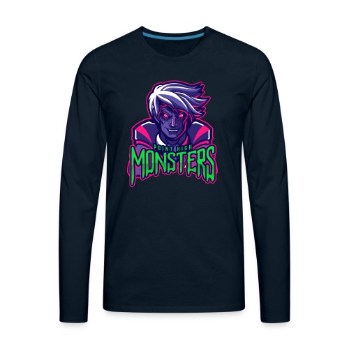 Point High Monsters - Men's Premium Long Sleeve T-Shirt