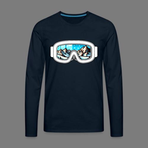 Snow Rush: Exclusive Snowboard & Ski Enthusiast - Men's Premium Long Sleeve T-Shirt