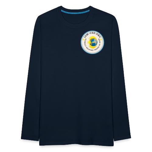 iam-ced.org Round - Men's Premium Long Sleeve T-Shirt