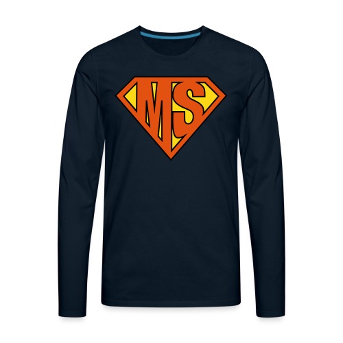 MS Superhero - Men's Premium Long Sleeve T-Shirt