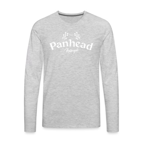 Panhead Motorcycle - Men's Premium Long Sleeve T-Shirt