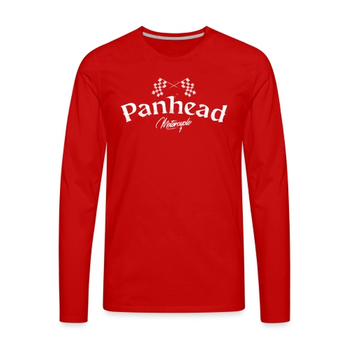Panhead Motorcycle - Men's Premium Long Sleeve T-Shirt