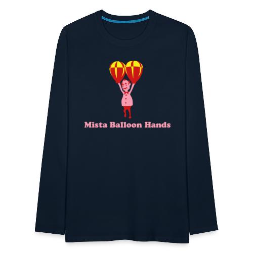 Mista Balloon Hands - Men's Premium Long Sleeve T-Shirt