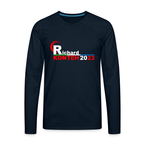 Dr. Richard Konteh 2023 - Men's Premium Long Sleeve T-Shirt