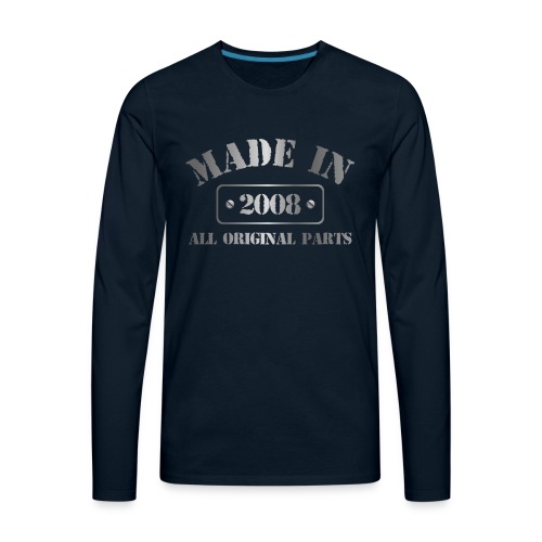 Made in 2008 - Men's Premium Long Sleeve T-Shirt