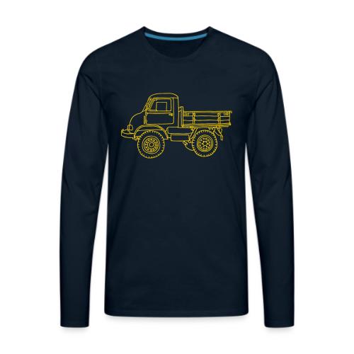 Off-road truck, transporter - Men's Premium Long Sleeve T-Shirt