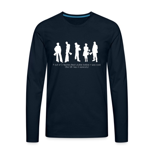 Ukulele Hipsters - Men's Premium Long Sleeve T-Shirt