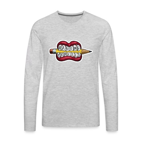 Raging Pencils Bargain Basement logo t-shirt - Men's Premium Long Sleeve T-Shirt