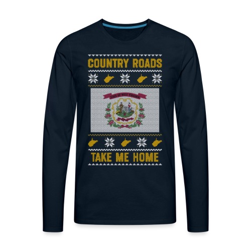 country roads - Men's Premium Long Sleeve T-Shirt