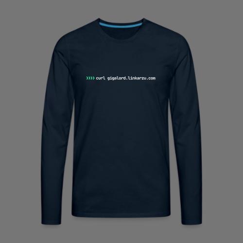 Curl Gigalord - Men's Premium Long Sleeve T-Shirt
