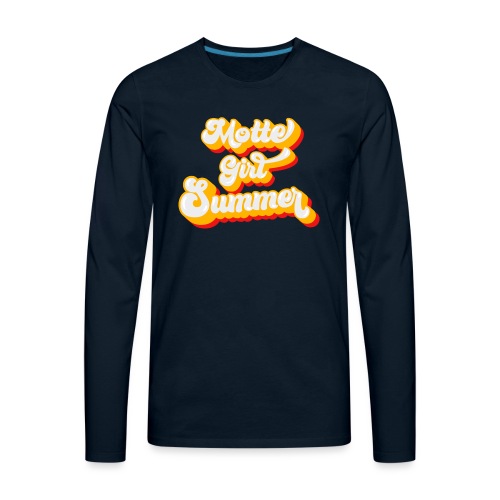 Motte Girl Summer! - Men's Premium Long Sleeve T-Shirt