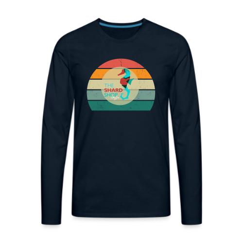 Retro Vibe SS T Shirt - Men's Premium Long Sleeve T-Shirt