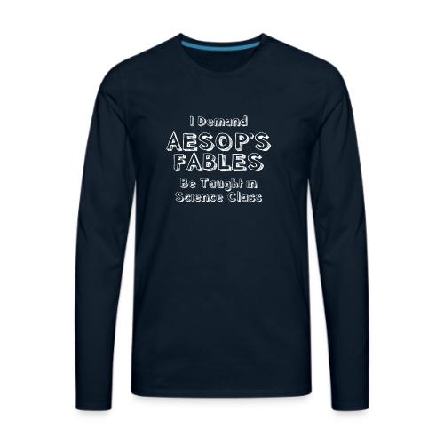 Aesop's Fables - Men's Premium Long Sleeve T-Shirt