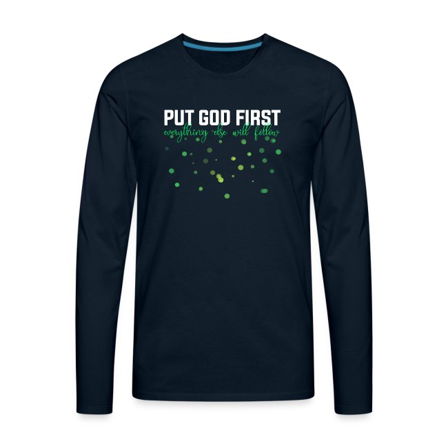 Put God First Bible Shirt