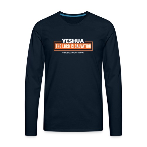 Yeshua Dark Collection - Men's Premium Long Sleeve T-Shirt