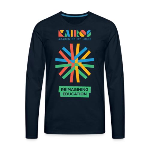 Kairos: Reimagining Education - Men's Premium Long Sleeve T-Shirt