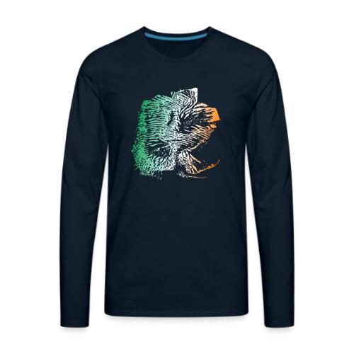 Irish Touch Fingerprint - Men's Premium Long Sleeve T-Shirt