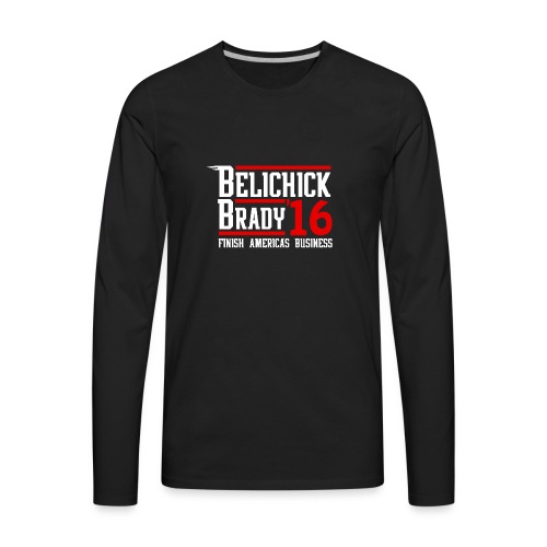Belichick Brady 16 - Men's Premium Long Sleeve T-Shirt