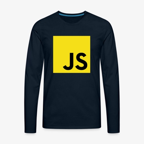 JavaScript - Men's Premium Long Sleeve T-Shirt