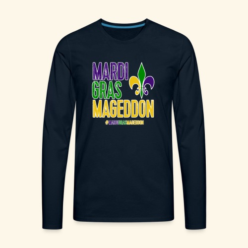 mardigradmageddon - Men's Premium Long Sleeve T-Shirt