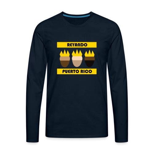 Reyando en Puerto Rico - Men's Premium Long Sleeve T-Shirt