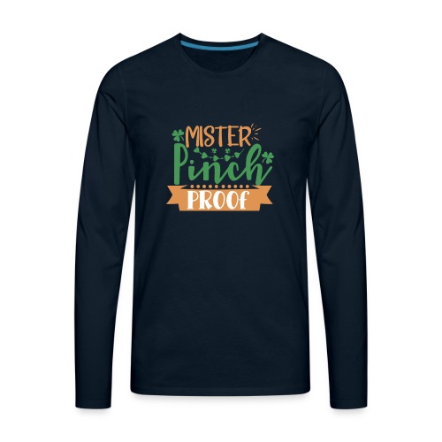 Mister pinch proof 01 - Men's Premium Long Sleeve T-Shirt