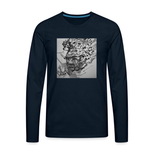 abstract - Men's Premium Long Sleeve T-Shirt