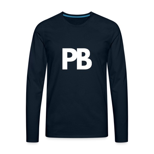 Polandball title - Men's Premium Long Sleeve T-Shirt
