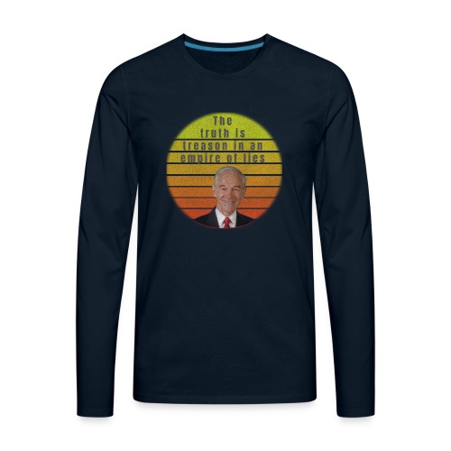 The Truth is Treason in an empire of lies - Men's Premium Long Sleeve T-Shirt