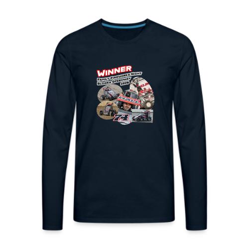 Luke Hall - Eldora Speedway FFN#1 Design 2 - Men's Premium Long Sleeve T-Shirt