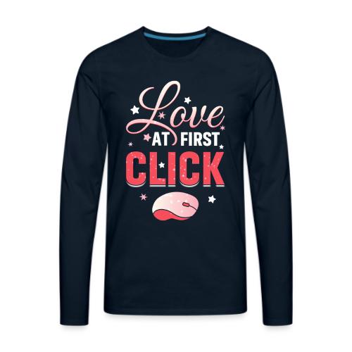 Love At First Click Gear Collection - Men's Premium Long Sleeve T-Shirt